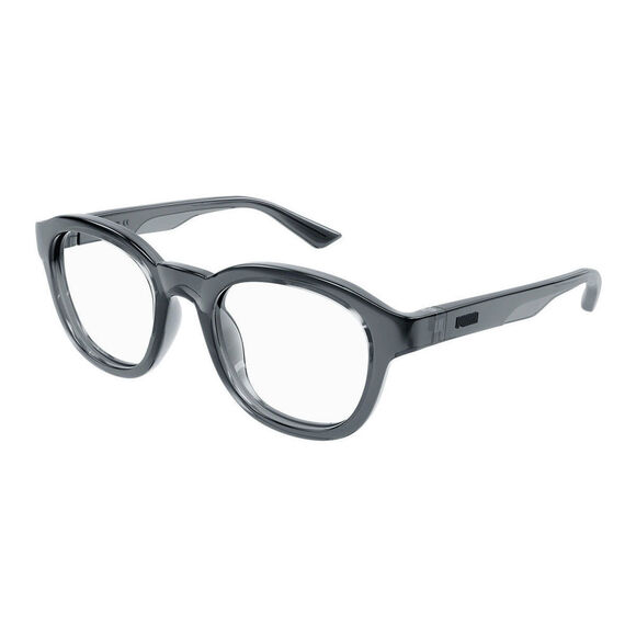 NWT PUMA  PU0426o 001 Grey Grey Eyeglasses - Picture 1 of 2